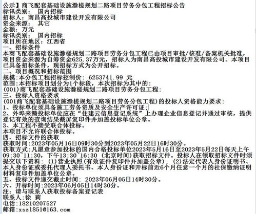 公示 商飛配套基礎(chǔ)設(shè)施滁槎規(guī)劃二路項(xiàng)目勞務(wù)分包工程招標(biāo)公告